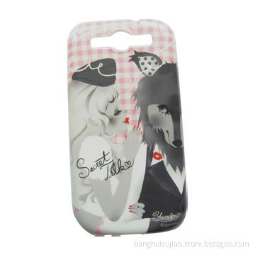 Beautiful Cartoon TPU Case for Samsung Galaxy S3, with IMD/IML Technology